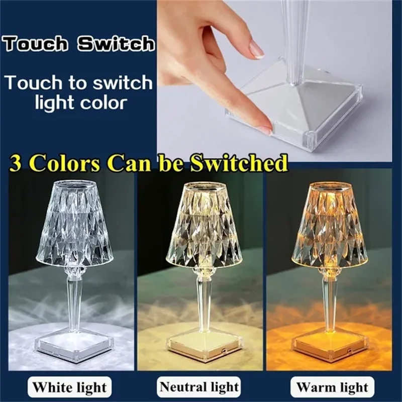 Miniatura 4 de Lampara Cristal RBG - Control 16 colores